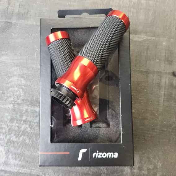 Open Box Universal Sport Line Billet Aluminum Grips by Rizoma