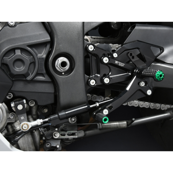 Adjustable Rearsets by Bonamici K021 Kawasaki Ninja ZX-10R 2026 2025 2024 2023 2022 2021 2020 201...