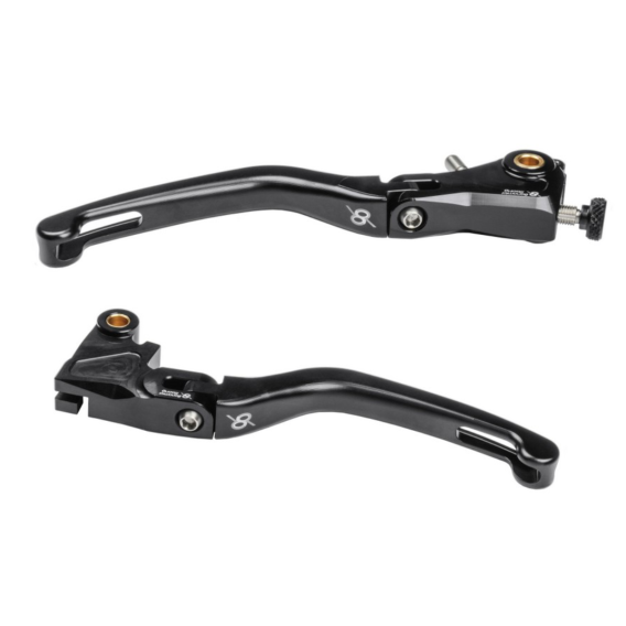 Kawasaki ZX-10R Adjustable Folding Lever Set by Bonamici Racing KL210