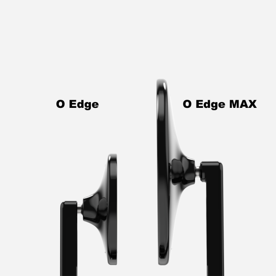"O Edge" Bar End Style Mirror by Rizoma