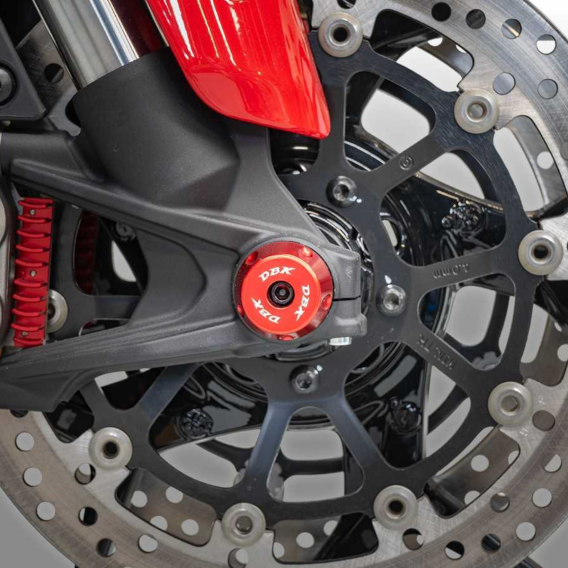 Front Fork Axle Sliders by DBK Special Parts