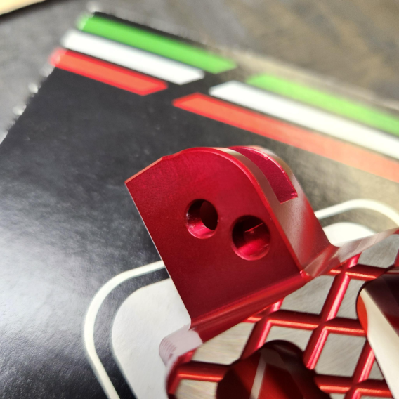 Open Box Footpeg Kit by DBK Special Parts