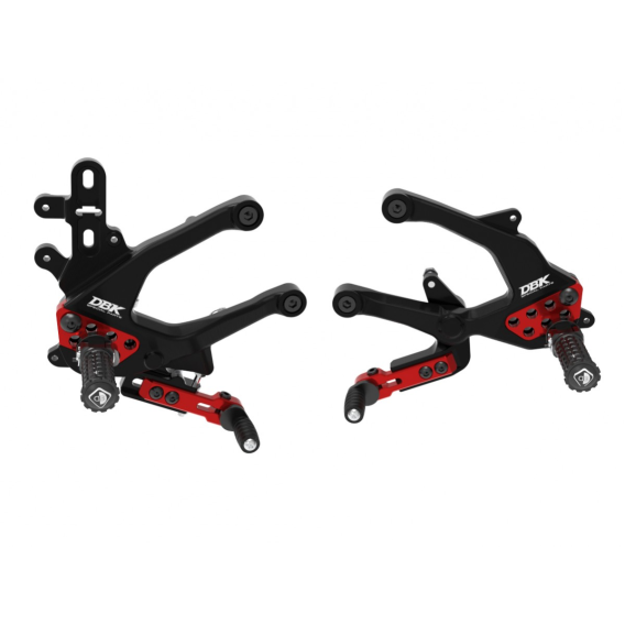 Adjustable Rearsets by DBK Special Parts