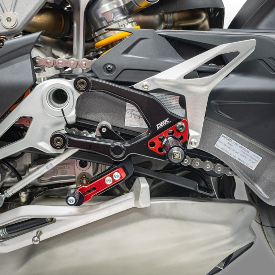 Adjustable Rearsets by DBK Special Parts