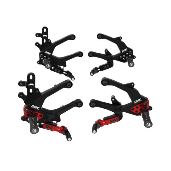 Adjustable Rearsets by DBK Special Parts