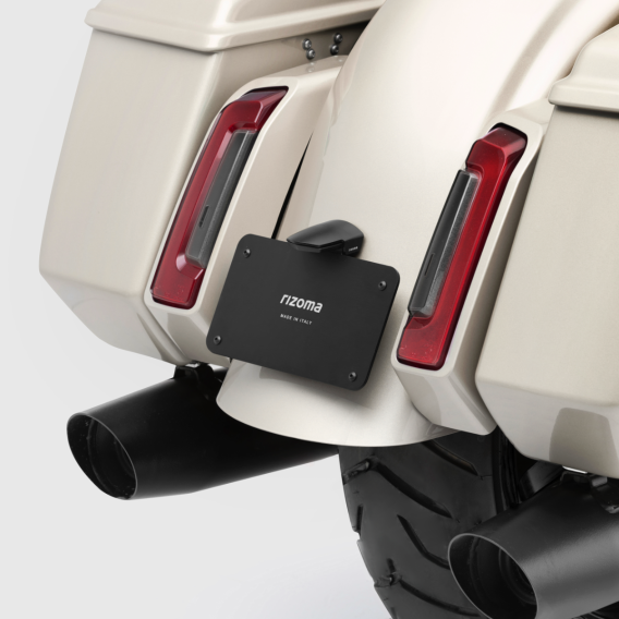 "Americana" License Plate Tail Tidy Kit by Rizoma