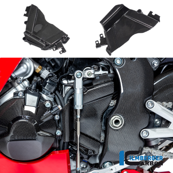 Carbon Fiber Front Sprocket Cover by Ilmberger Carbon