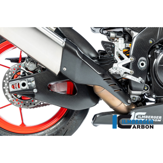 Carbon Fiber Swingarm Cover by Ilmberger Carbon aprilia rsv4 tuono