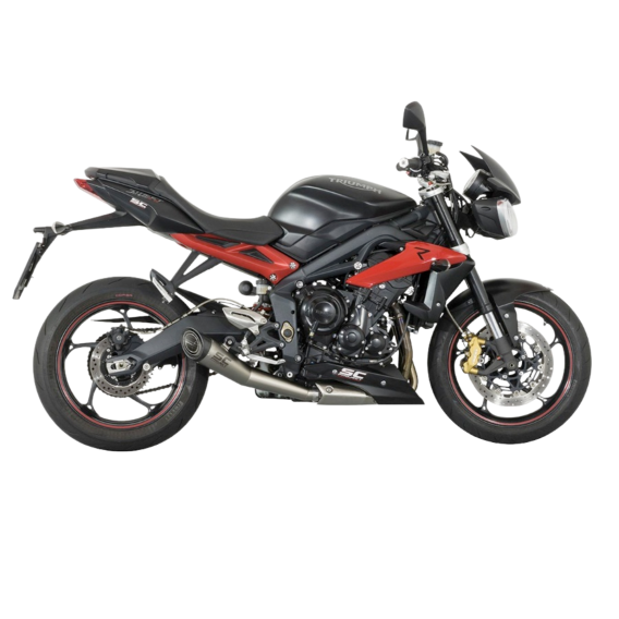 Triumph Street Triple 675 S1 Slip-on Exhaust by SC-Project