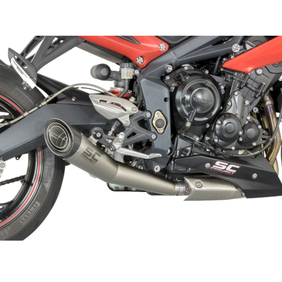 Triumph Street Triple 675 S1 Slip-on Exhaust by SC-Project