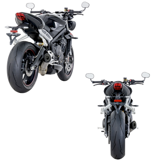 Triumph Street Triple RS/R/S/RX 765 S1 Slip-On Exhaust by SC-Project