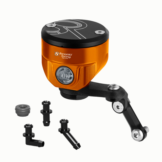 Billet Aluminum Front Brake Fluid Tank by Bonamici