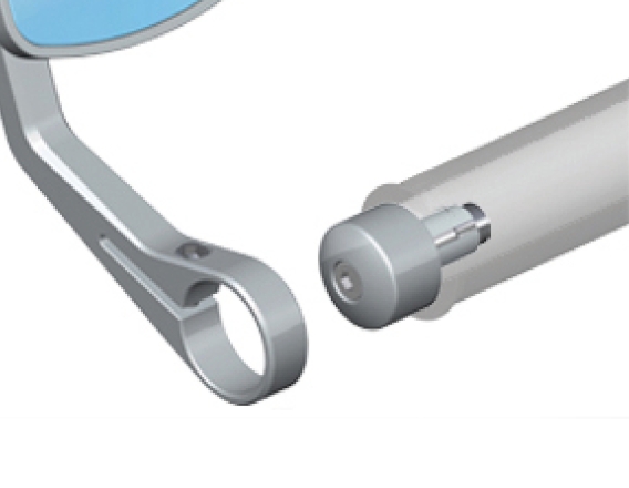 "B-PRO" Bar Mount Adapter Bar End