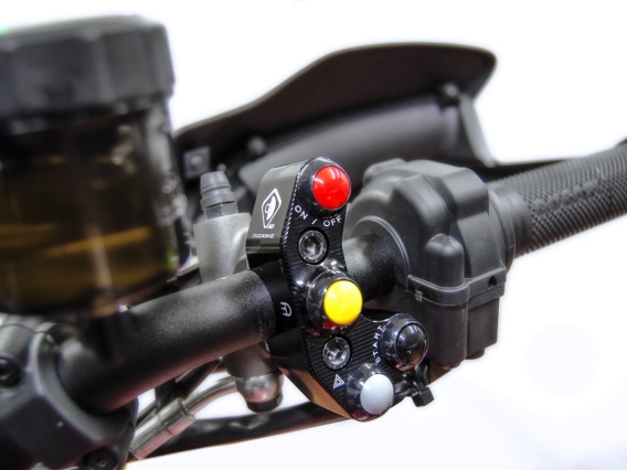 Throttle Side Button Switch Controls by DBK Special Parts