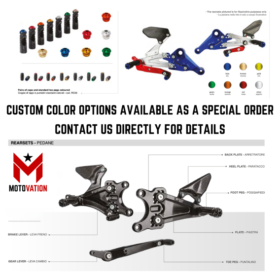 Adjustable Rearsets by Bonamici