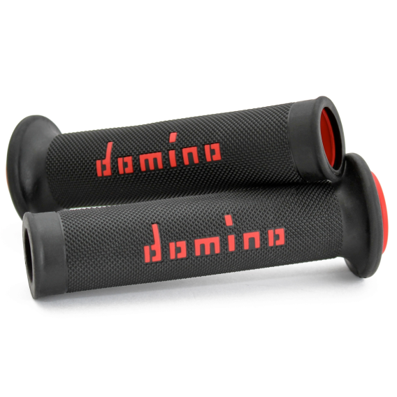 Domino MotoGP Rubber Sportbike Grips A01041C Universal Yamaha R1 R6 R7 R9 BMW Ducati Panigale V2 ...