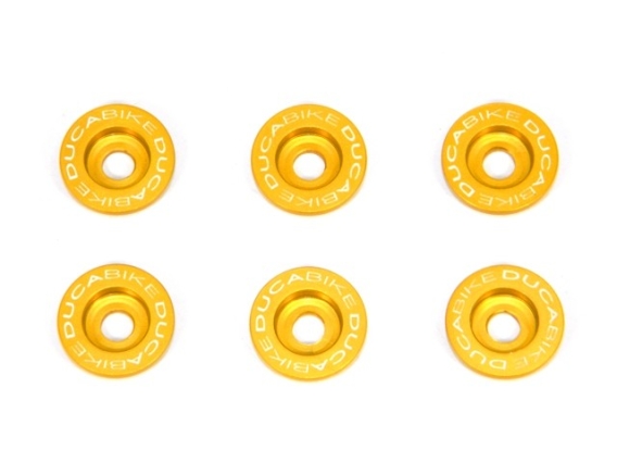 Dry Clutch Billet Aluminum Spring Caps by Ducabike