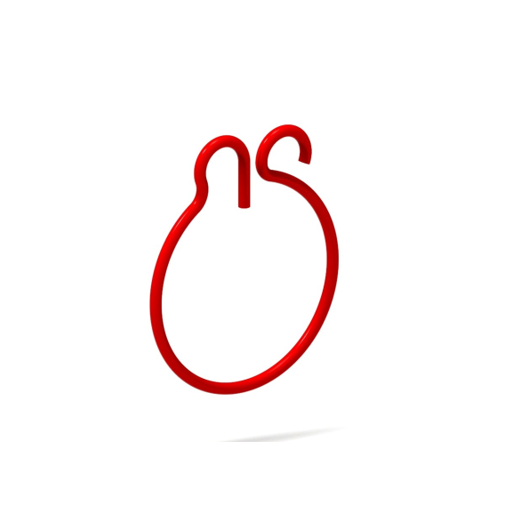 Rear Axle Nut Locking Pin Ring by DBK Special Parts