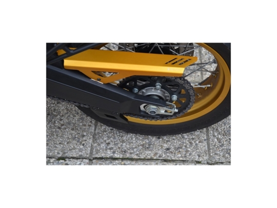 Aluminum Upper Chain Guard by Ducabike