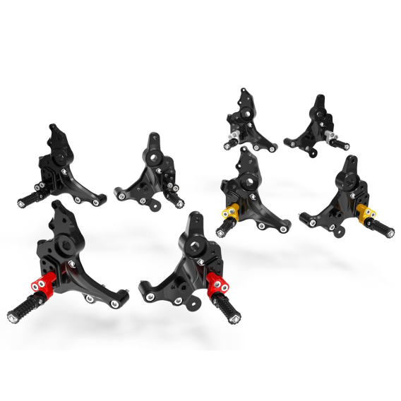 Adjustable Rearsets by DBK Special Parts
