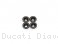 4 Piece Clutch Spring Cap Kit by Ducabike Ducati / Diavel / 2016