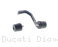 Brake Lever Guard Bar End Kit by Evotech Performance Ducati / Diavel 1260 / 2019