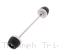 Rear Axle Sliders by Evotech Performance - TEMP Triumph / Trident 660 / 2023