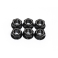 6 Piece Rear Sprocket Carrier Flange Nut Set by Ducabike