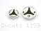 Carbon Inlay Front Brake and Clutch Fluid Tank Cap Set by Ducabike Ducati / 1199 Panigale R / 2014