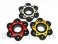 6 Hole Rear Sprocket Carrier Flange Cover by Ducabike Ducati / Multistrada 1200 / 2010