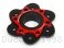 6 Hole Rear Sprocket Carrier Flange Cover by Ducabike Ducati / 1098 / 2007