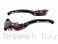 ECO GP 1 Brake & Clutch Lever Set by Performance Technologies Triumph / Daytona 675R / 2014