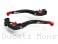 Adjustable Folding Brake and Clutch Lever Set by Performance Technology Ducati / Monster 821 / 2019