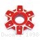 6 Hole Rear Sprocket Carrier Flange Cover by Ducabike Ducati / 1098 S / 2008