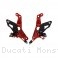 Adjustable Rearsets by Ducabike Ducati / Monster 1200 / 2017