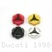 Carbon Inlay Rear Brake Fluid Tank Cap by Ducabike Ducati / 1098 S / 2007