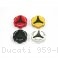 Carbon Inlay Rear Brake Fluid Tank Cap by Ducabike Ducati / 959 Panigale / 2016