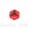 Carbon Inlay Rear Brake Fluid Tank Cap by Ducabike Ducati / 1198 / 2012