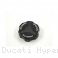 Carbon Inlay Rear Brake Fluid Tank Cap by Ducabike Ducati / Hypermotard 1100 / 2009