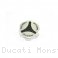 Carbon Inlay Rear Brake Fluid Tank Cap by Ducabike Ducati / Monster 1100 / 2009