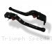 Standard Length Folding Brake and Clutch Lever Set by Evotech Triumph / Speed Triple R / 2017