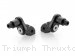 Eccentric Adjustable Footpeg Adapters by Rizoma Triumph / Thruxton 1200 / 2016