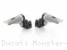 Eccentric Adjustable Footpeg Adapters by Rizoma Ducati / Monster 797 / 2018