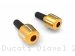 Billet Aluminum Bar Ends by Ducabike Ducati / Diavel / 2011