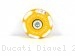 Right Side Front Wheel Axle Cap by Ducabike Ducati / Diavel / 2010