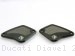 Brake and Clutch Fluid Tank Reservoir Caps by Ducabike Ducati / Diavel / 2012