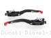 Adjustable Folding Brake and Clutch Lever Set by Ducabike Ducati / Diavel 1260 / 2021