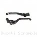 Adjustable Folding Brake and Clutch Lever Set by Ducabike Ducati / Scrambler 800 Desert Sled / 2017