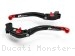 Adjustable Folding Brake and Clutch Lever Set by Performance Technology Ducati / Monster 821 / 2016