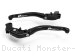 Adjustable Folding Brake and Clutch Lever Set by Performance Technology Ducati / Monster 821 / 2019